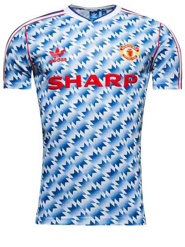 Manchester United away jersey mens retro shirt 1990-1992